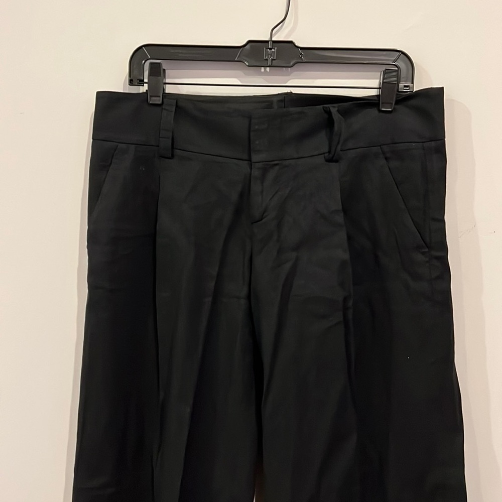Alice and Olivia Black Pants Wide Leg Size 10
